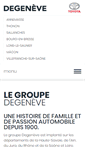Mobile Screenshot of degeneve.fr